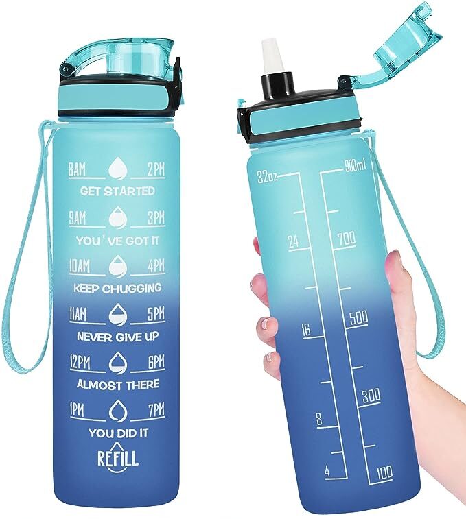 Hydration tracking water bottle